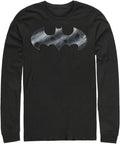 DC Comics Big Tall Battle Scarred Batman Men s Tops Long Sleeve Tee Shirt Long Sleeve T Shirt Premium Print Fan Favorite