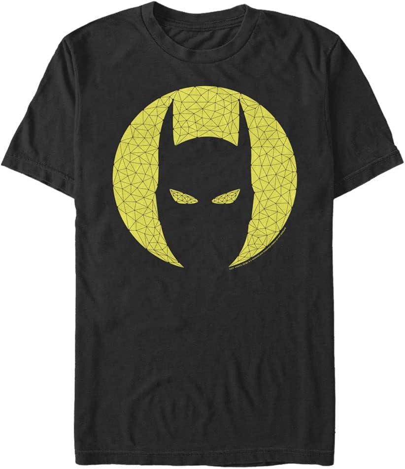 WARNER BROS Men s Batman Geometric Moon Apparel Streetwear Style Gift Ready