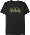 DC Comics Men s Big Tall Relaxed Fit Short Sleeve Bat Logo Cotton Polyester Apparel High Search Demand Everyday Wear