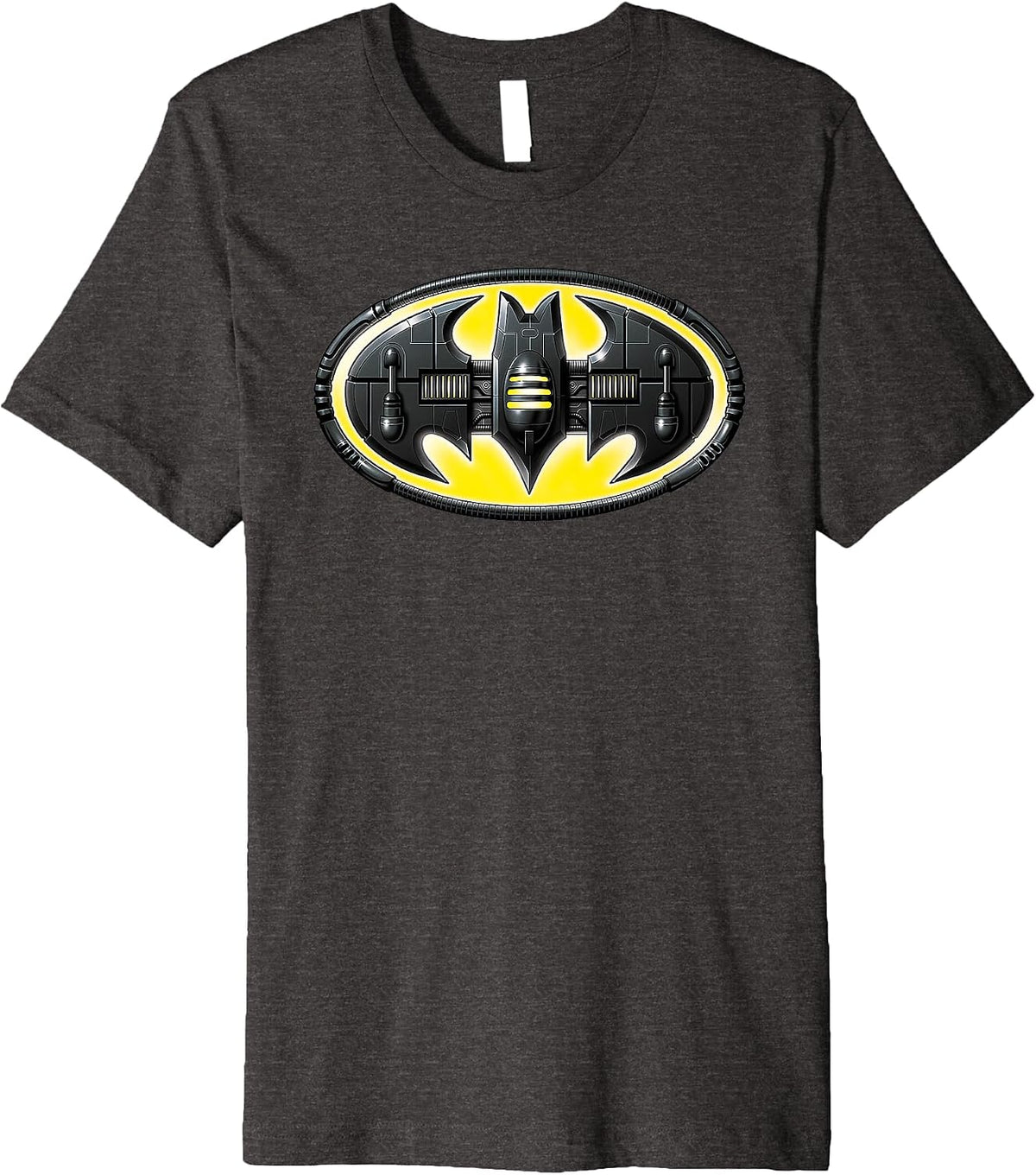 Batman Bat Mech Logo Premium T Shirt T Shirt Comfort Fit Everyday Wear