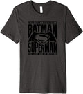 Batman v Superman Title Fight Premium T Shirt T Shirt Comfort Fit Fan Favorite