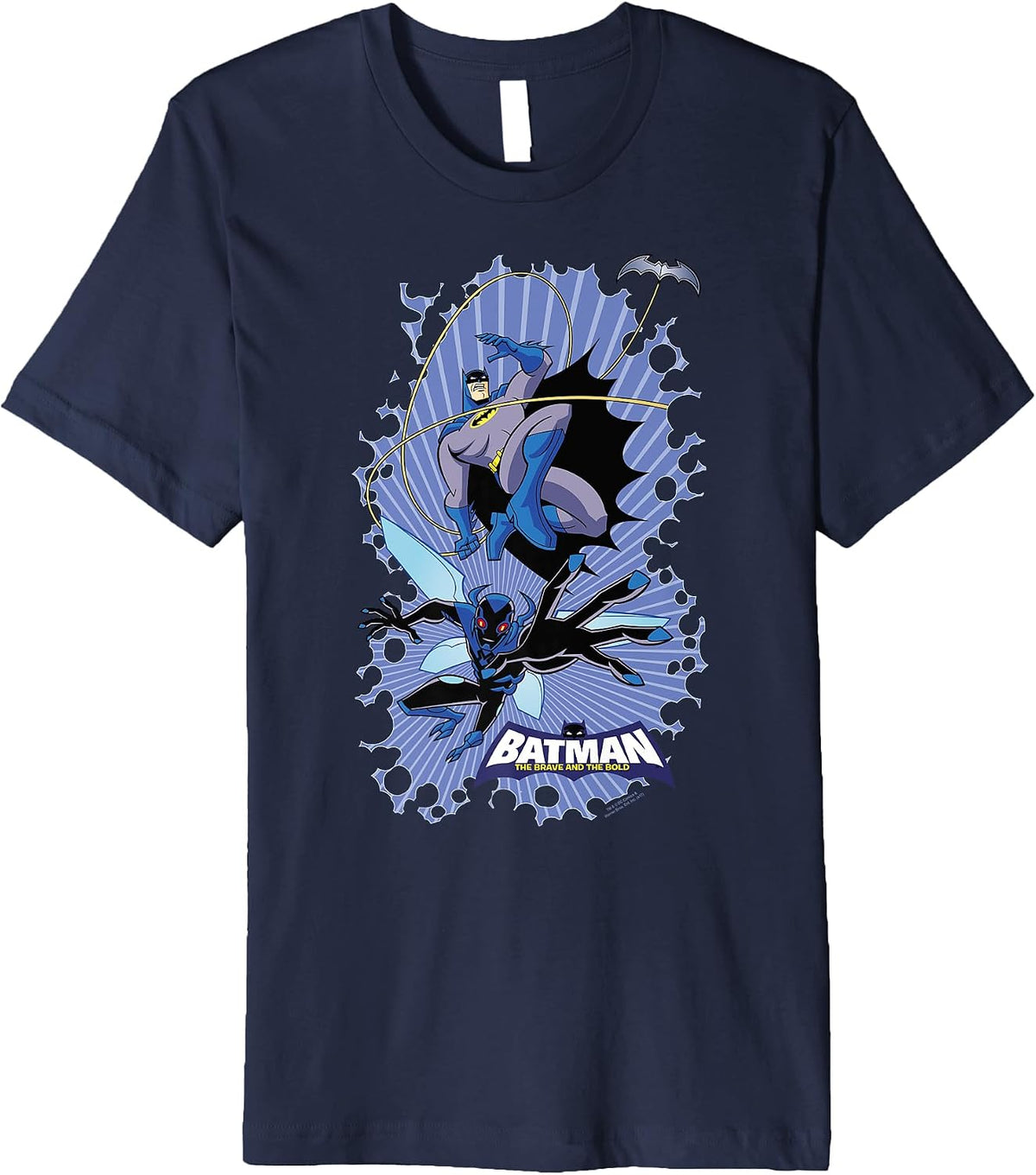 Batman The Brave and the Bold Beetle Burst Premium T Shirt T Shirt Trending US Everyday Wear