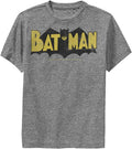 DC Comics Batman Force of Good Boys Short Sleeve Tee Shirt Charcoal Heather X Large T Shirt Premium Print Everyday Wear