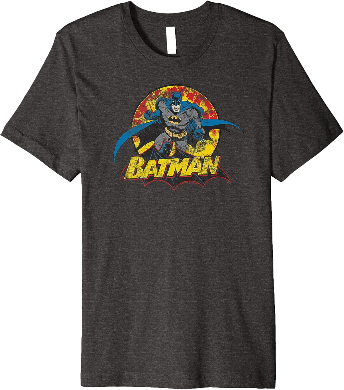 Batman Rough Distress Premium T Shirt T Shirt High Search Demand Best Seller Look