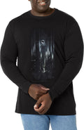 WARNER BROS Batman Street Lights Men s Tops Long Sleeve Tee Shirt Long Sleeve T Shirt Trending US Hot Right Now