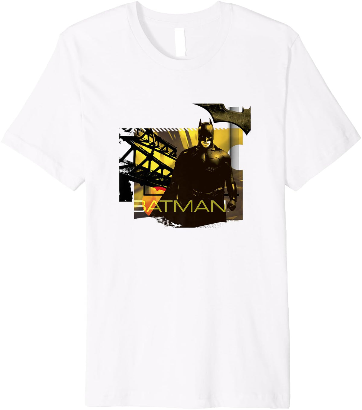 Batman Begins Gotham City Spotlight Batman Stencil Poster Premium Apparel Streetwear Style Hot Right Now
