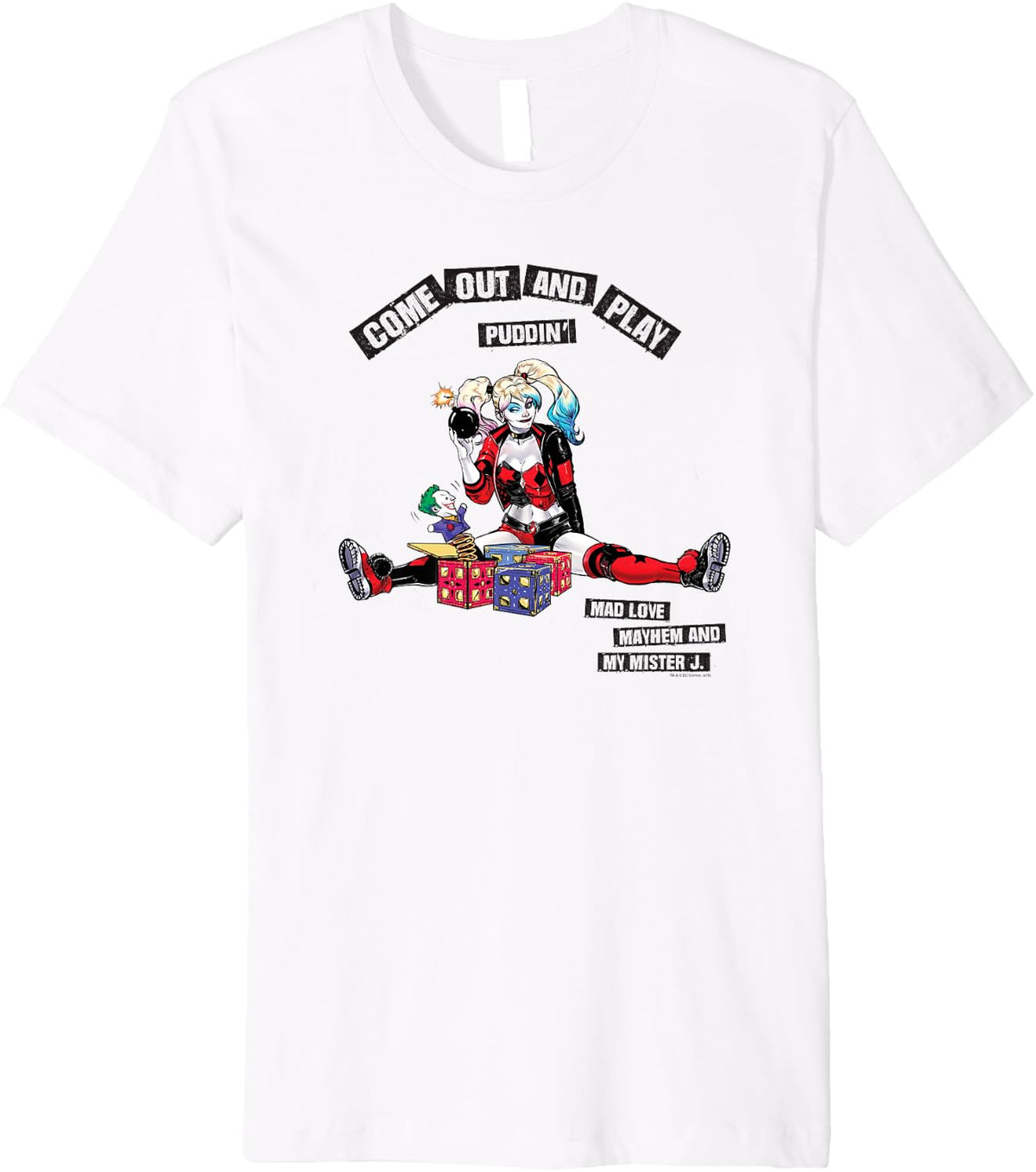 Batman Harley Quinn Come Out and Play Premium Apparel Viral TikTok Find Fan Favorite