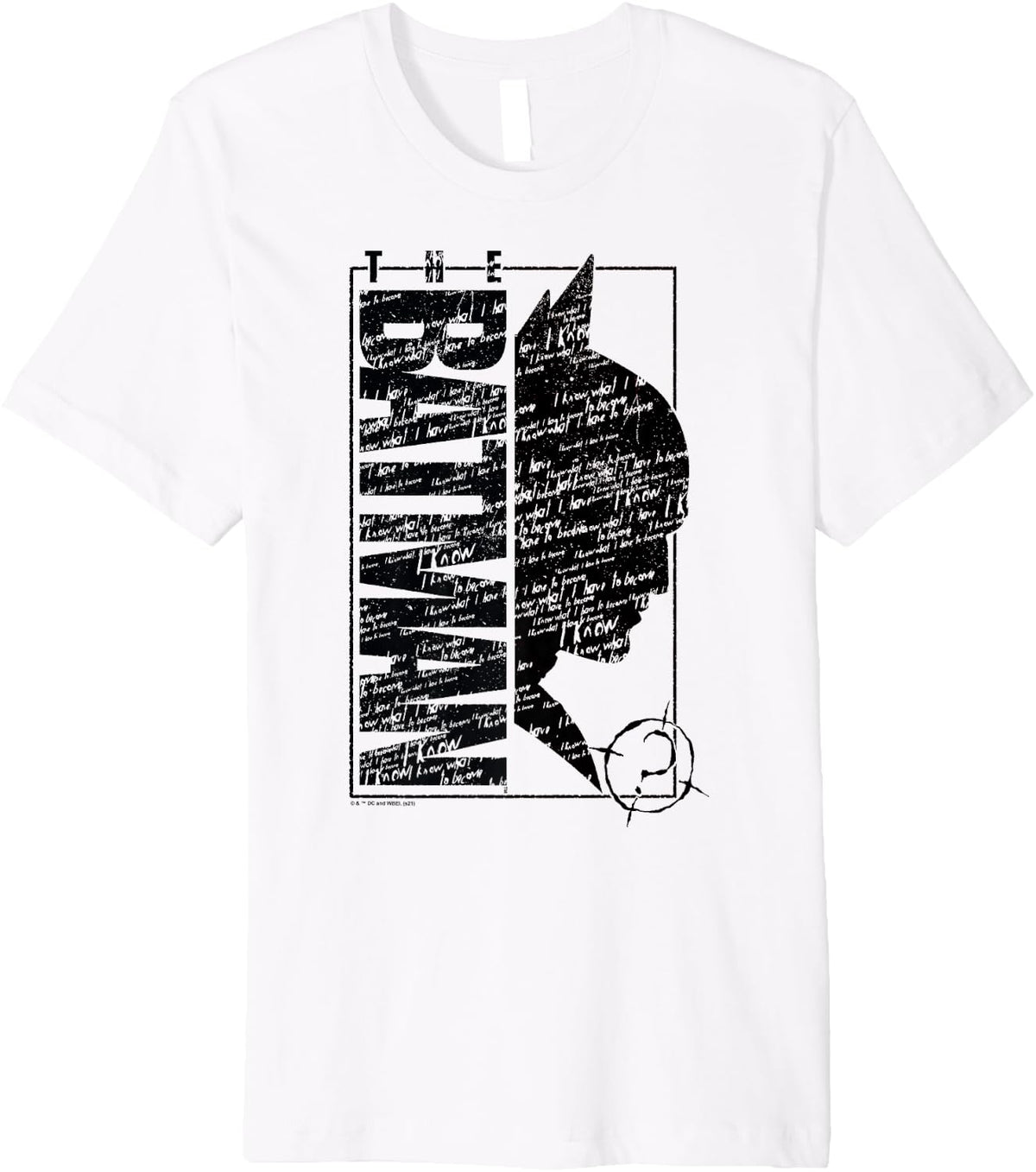 The Batman Text Silhouette Poster Premium Apparel Streetwear Style Best Seller Look