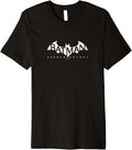 Batman Arkham Knight White Silhouette Batman Symbol Premium Apparel High Search Demand Hot Right Now