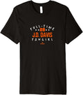 Full-Time JD Davis Fangirl MLBPA New York Baseball Player Premium Apparel | Aesthetic Design