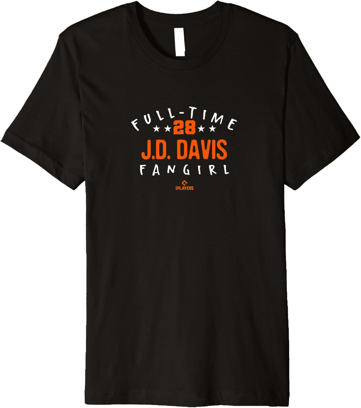 Full-Time JD Davis Fangirl MLBPA New York Baseball Player Premium Apparel | Aesthetic Design