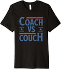 Walz vs JD Vance 2024 Funny Coach vs Couch Premium Apparel | Aesthetic Design
