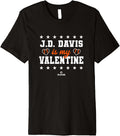 JD Davis is My Valentine New York Baseball Player Premium Apparel | Best Seller Pick