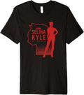 The Batman Selina Kyle Catwoman Silhouette Premium Apparel Premium Print Best Seller Look