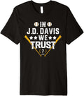 We Trust in J.D. Davis Oakland Baseball MLBPA Premium Apparel | Trending 2025