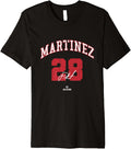 JD Martinez MLBPA Boston Baseball Player Massachusetts Premium Apparel | Aesthetic Design