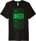DC Comics Batman Joker Logo Stack Premium Apparel Trending US US Top Pick