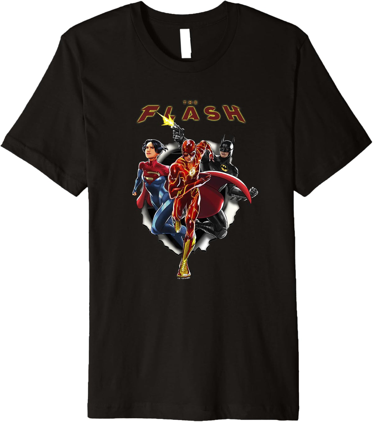 The Flash Supergirl Batman Comic Book Breakout Superheroes Premium Apparel Streetwear Style Fan Favorite