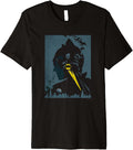 WB100 DC Comics Batman Classic Catwoman Skyline Silhouette Premium Apparel Streetwear Style Fan Favorite
