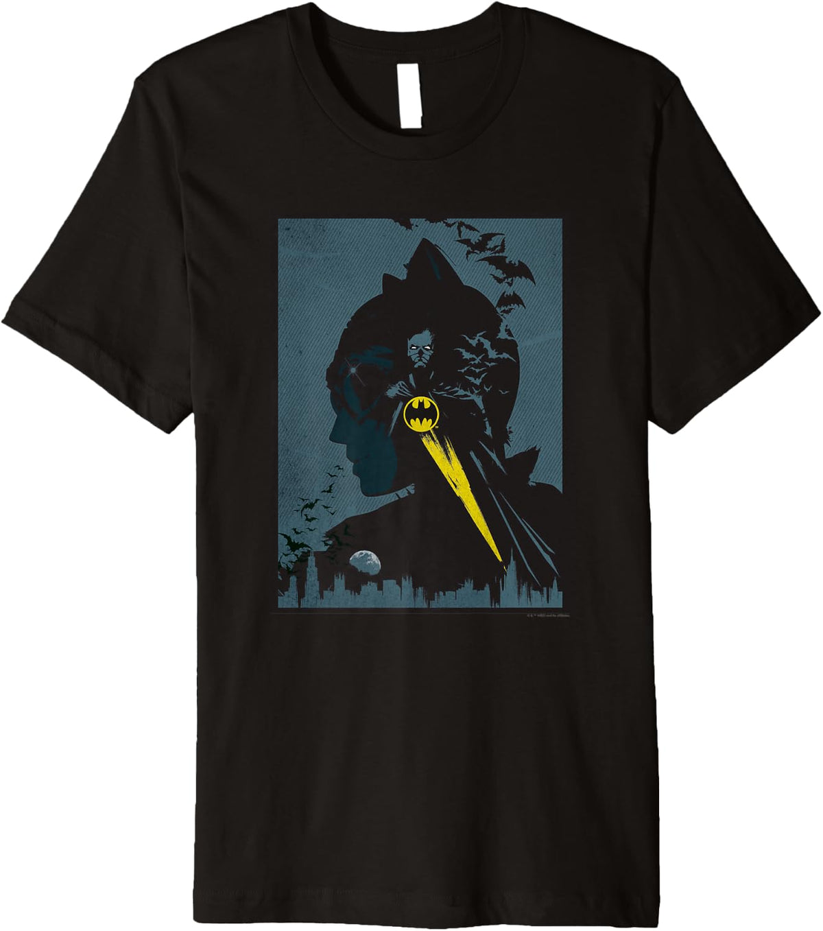 WB100 DC Comics Batman Classic Catwoman Skyline Silhouette Premium Apparel Streetwear Style Fan Favorite