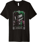 DC Comics Batman The Joker Tarot Card Vintage Portrait Premium Apparel High Search Demand Best Seller Look