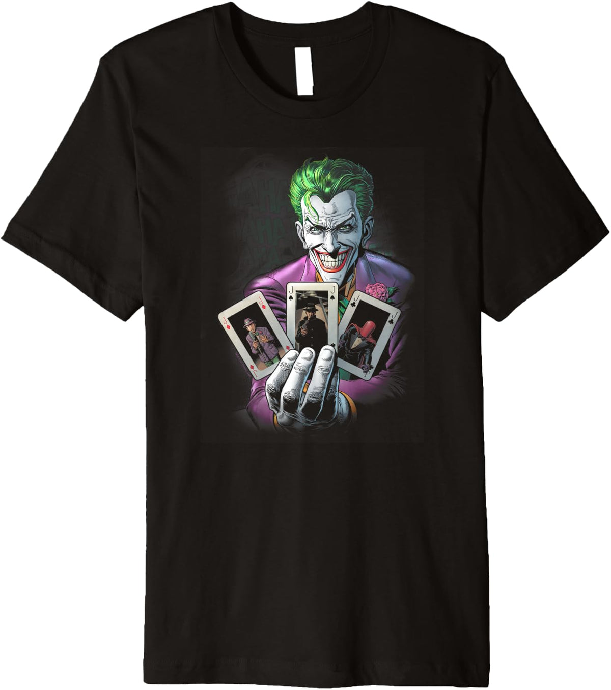 Batman Joker 3 of a Kind Premium Apparel Streetwear Style Everyday Wear