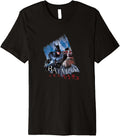 Batman Arkham City Dark Knight Villainous Punch Distressed Premium Apparel Streetwear Style Hot Right Now