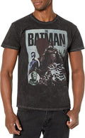 DC Comics The Batman Retro Bat Poster Young Men s Short Sleeve Tee Shirt Black Small T Shirt Premium Print Fan Favorite