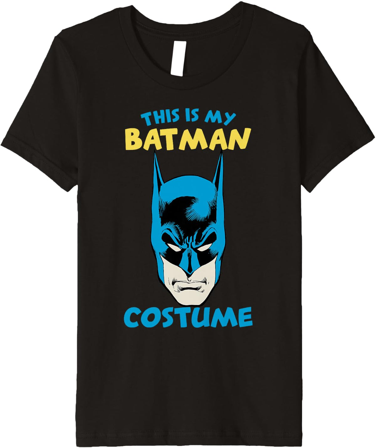 Kids DC Comics Batman This Is My Costume Text Poster Premium Apparel Viral TikTok Find Best Seller Look