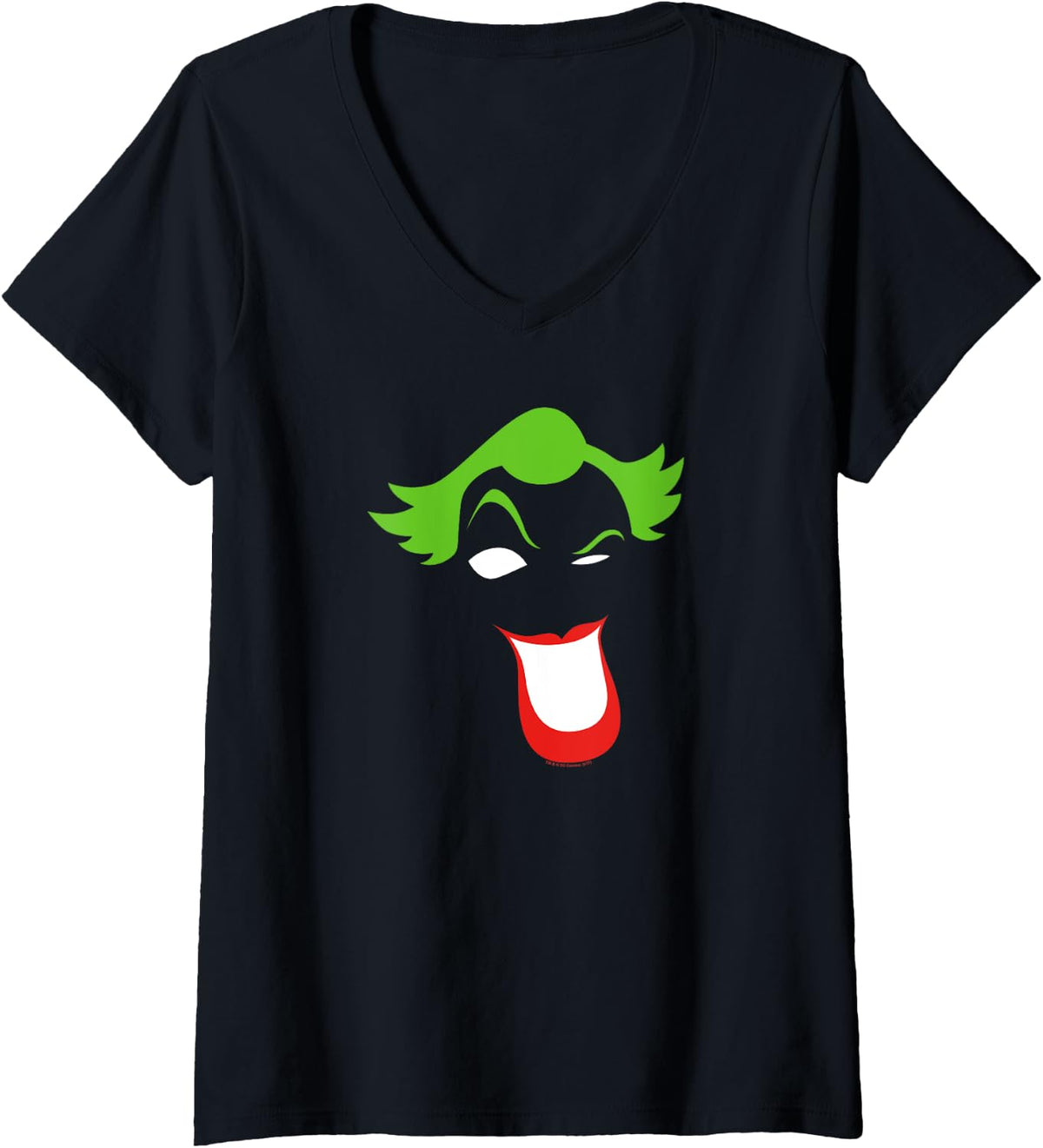 Womens Batman Joker Simplified V Neck Apparel Viral TikTok Find Best Seller Look