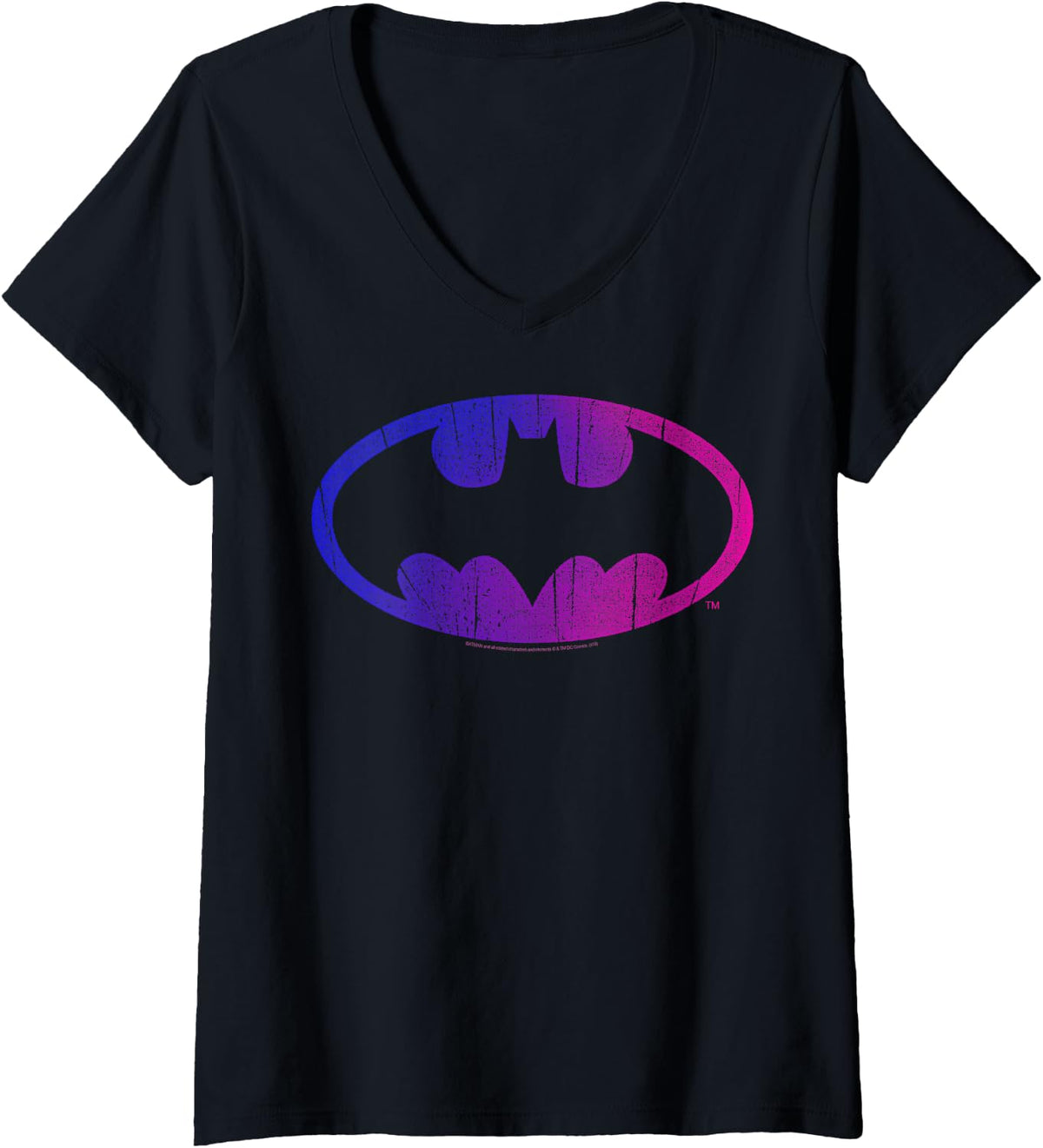 DC Comics Batman Bat Logo V Neck Apparel Trending US Fan Favorite