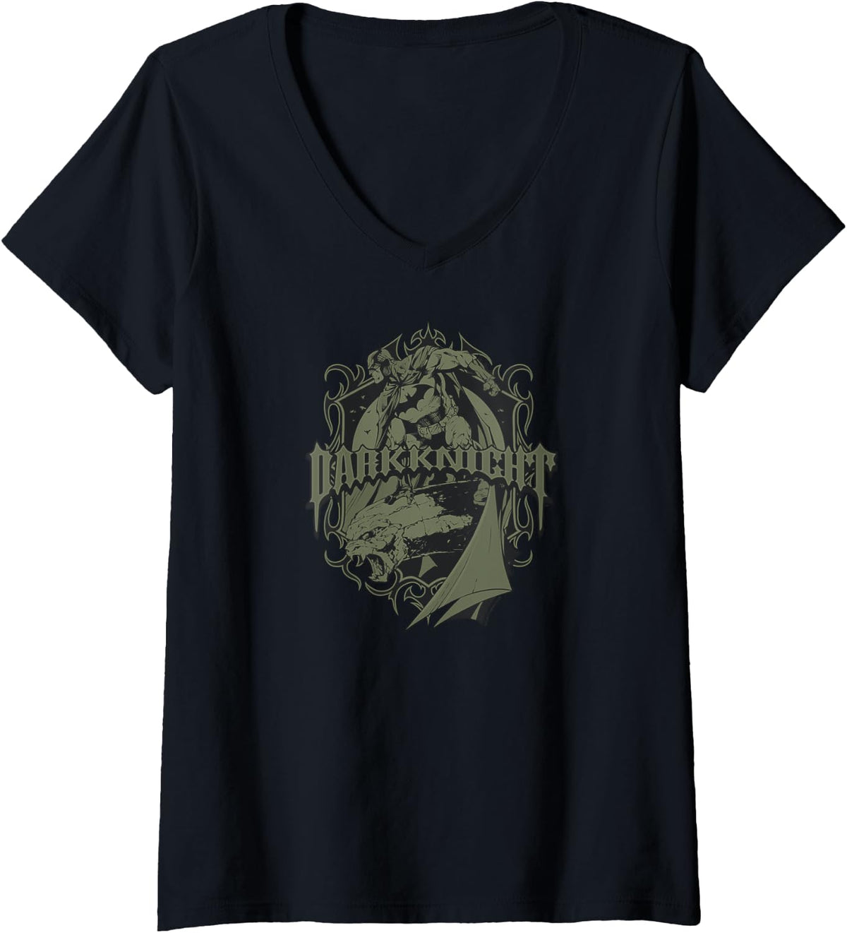 Womens Batman Ready To Strike V Neck Apparel Comfort Fit US Top Pick