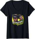Batman TV Show The Joke s On You Riddler Vintage Portrait V Neck Apparel Trending US US Top Pick