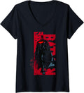 DC Comics Justice League Batman Gotham City Cut Logo V Neck Apparel Streetwear Style Best Seller Look