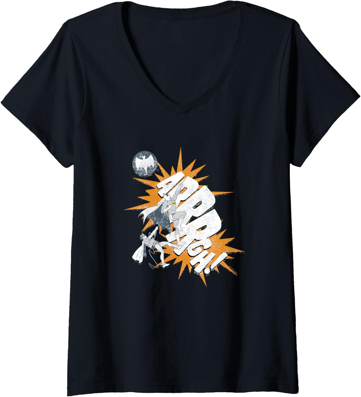 Batman Vintage Classic Arrrgh Batman Robin Comic Heroes V Neck Apparel Viral TikTok Find Fan Favorite