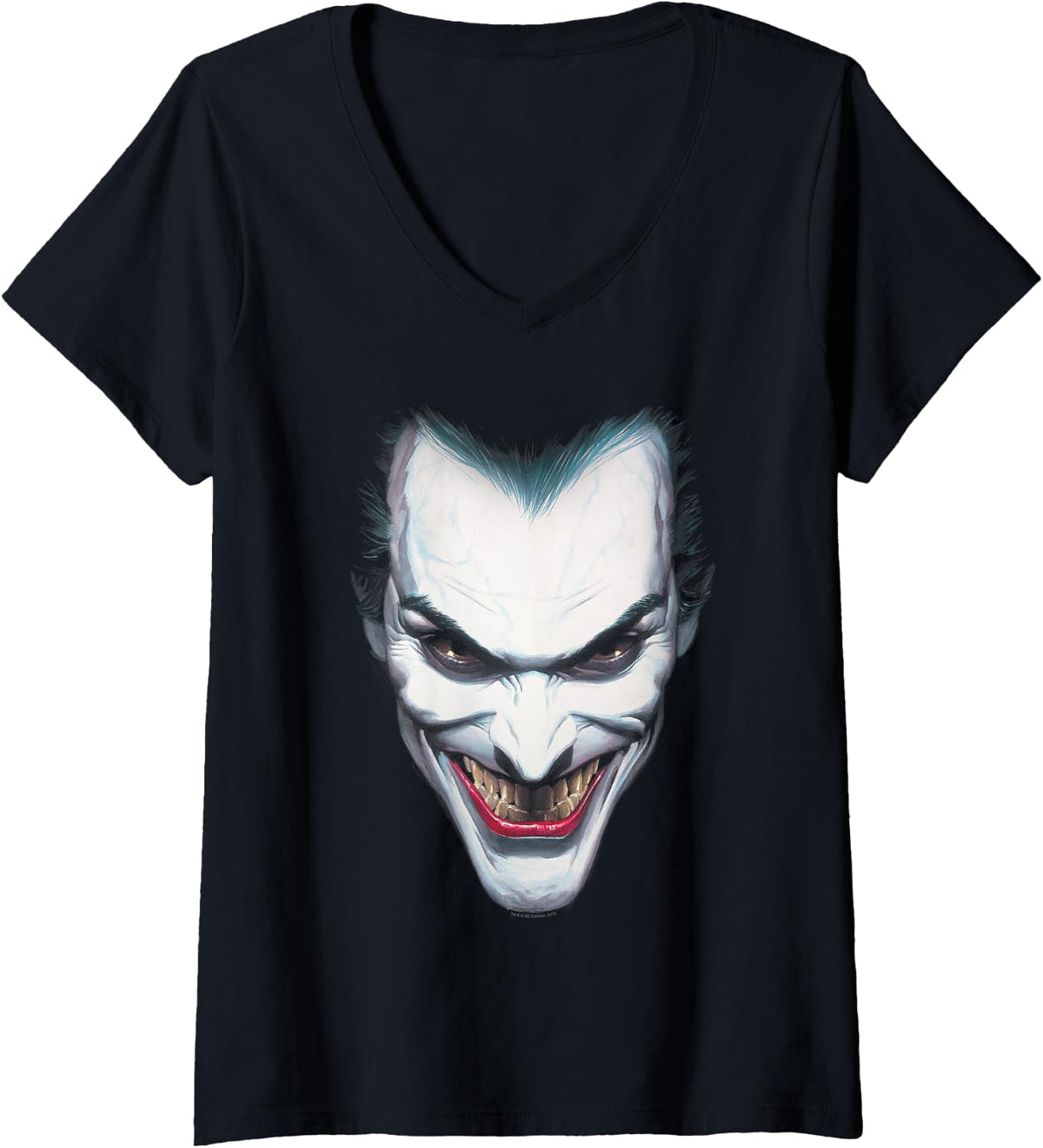 Womens Batman The Joker Portrait V Neck Apparel Trending US Best Seller Look