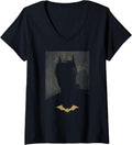 The Batman Silhouette Portrait V Neck Apparel Viral TikTok Find Best Seller Look