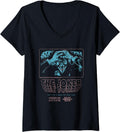 Womens DC Comics Batman The Joker Distressed Portrait V Neck Apparel Viral TikTok Find Best Seller Look