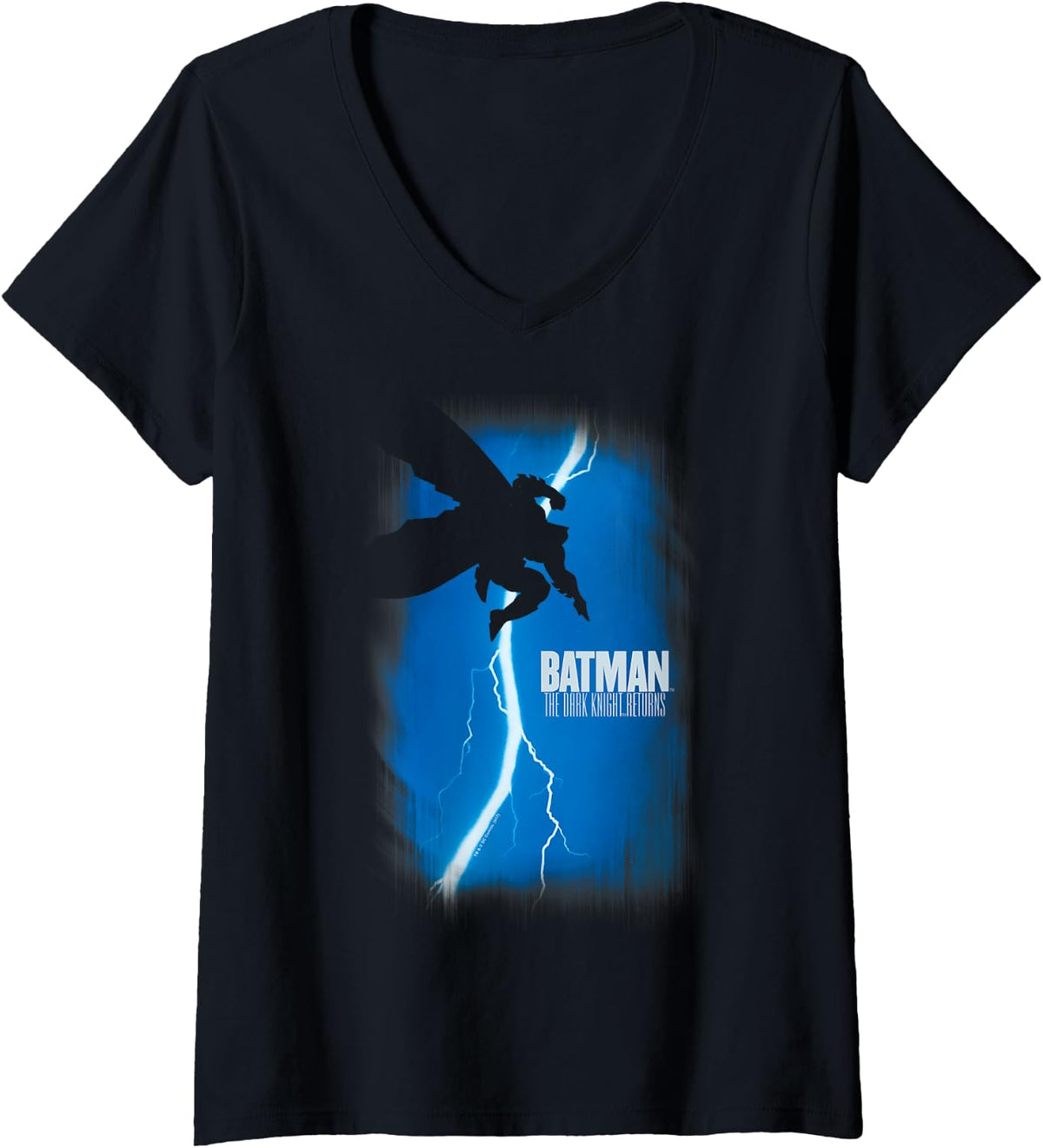 Womens Batman The Dark Knight Returns Cover V Neck Apparel Viral TikTok Find Everyday Wear