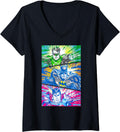 Womens DC Comics Green Lantern Batman Superman Panels V Neck Apparel Viral TikTok Find Best Seller Look