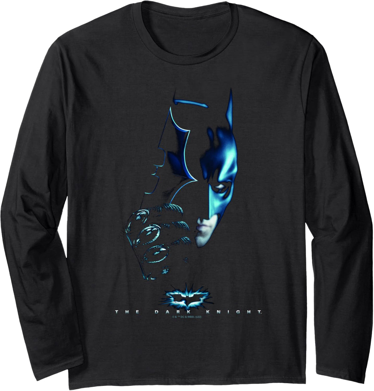 DC Comics Batman The Dark Knight Movie Poster Long Sleeve Long Sleeve T Shirt Trending US Fan Favorite