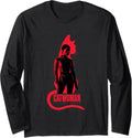 The Batman Selina Kyle Cat Silhouette Long Sleeve Long Sleeve T Shirt Comfort Fit Fan Favorite