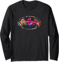Batman Hawaiian Shield Long Sleeve Long Sleeve T Shirt Streetwear Style Fan Favorite