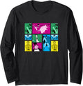 Batman Vintage 60 s Classic Heroes Villains Comic Panels Long Sleeve Long Sleeve T Shirt Comfort Fit Gift Ready