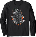 Batman v Superman Bat Tech Head Long Sleeve Long Sleeve T Shirt Viral TikTok Find Best Seller Look