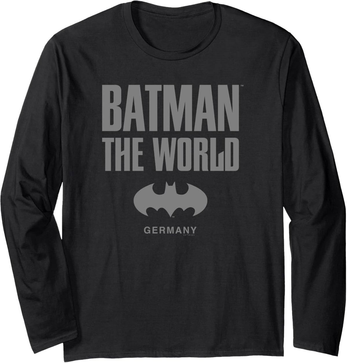 DC Comics Batman The World Germany Batman Icon Long Sleeve Long Sleeve T Shirt Streetwear Style US Top Pick