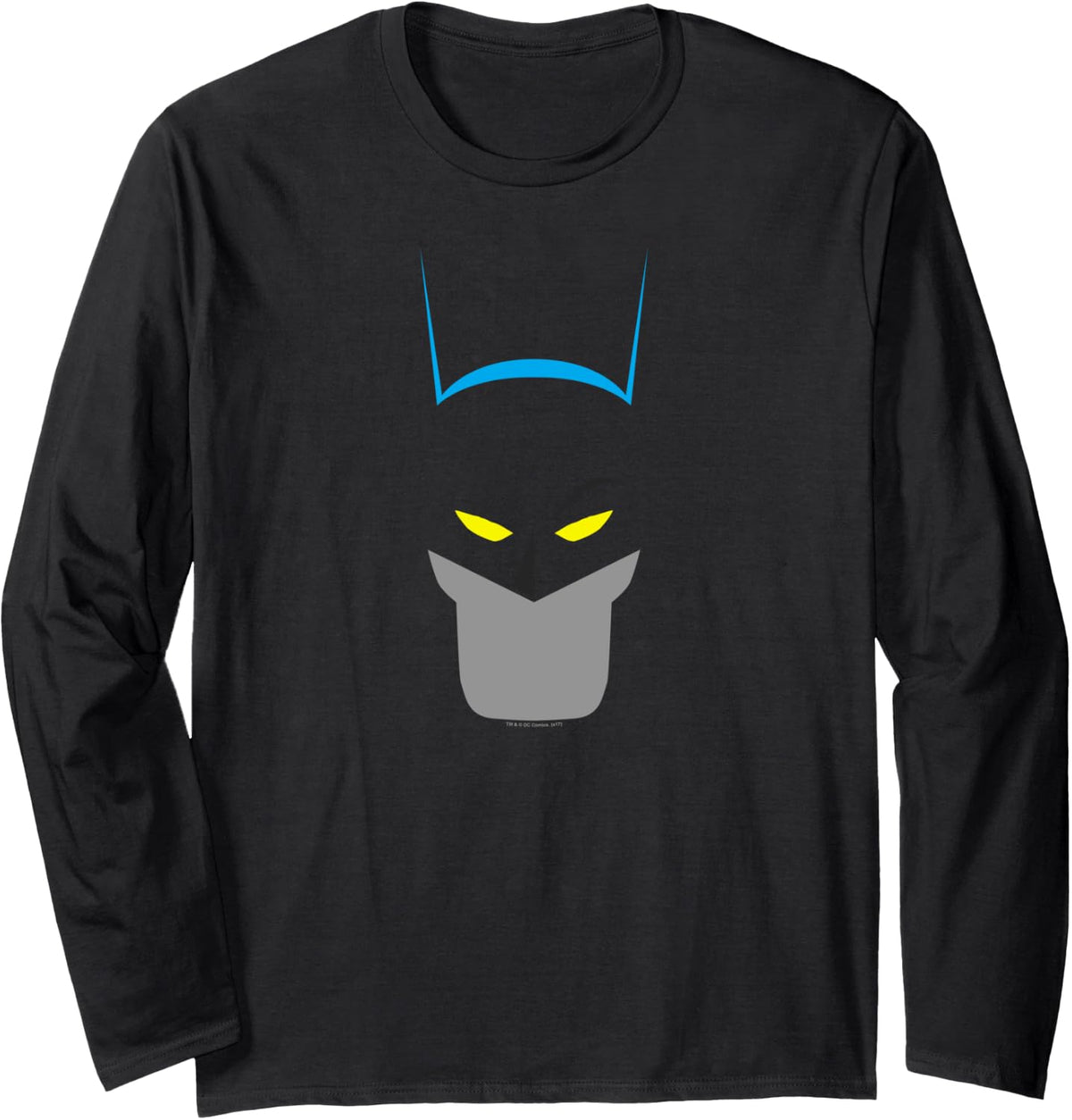 Batman Simplified Longsleeve T Shirt Long Sleeve Long Sleeve T Shirt Premium Print Fan Favorite