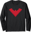 Batman Nightwing 52 Uniform Longsleeve T Shirt Long Sleeve Long Sleeve T Shirt High Search Demand Fan Favorite