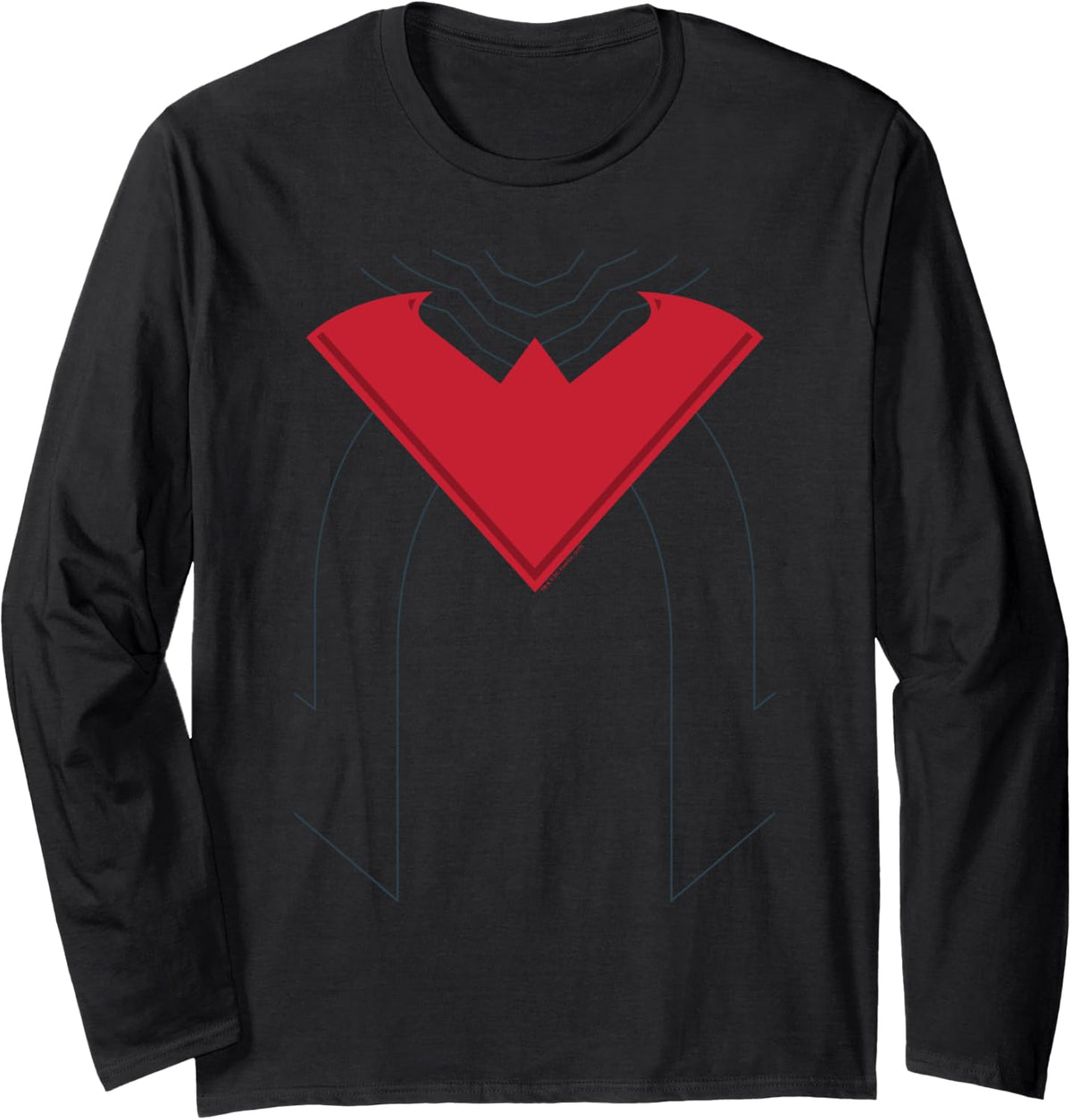 Batman Nightwing 52 Uniform Longsleeve T Shirt Long Sleeve Long Sleeve T Shirt High Search Demand Fan Favorite