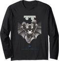 Batman Iconic Heroic Pose Embody Dark Knight Long Sleeve Long Sleeve T Shirt Comfort Fit Everyday Wear